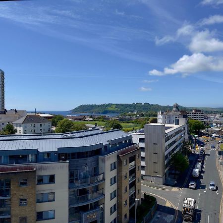 Ocean Crescent Plymouth City Centre Penthouse Level Over 25'S Only Exterior foto