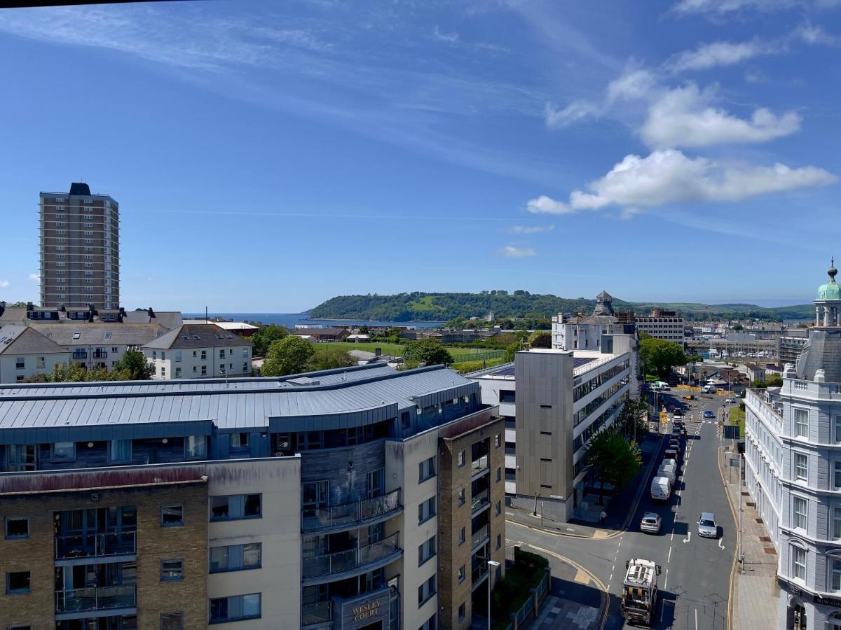 Ocean Crescent Plymouth City Centre Penthouse Level Over 25'S Only Exterior foto